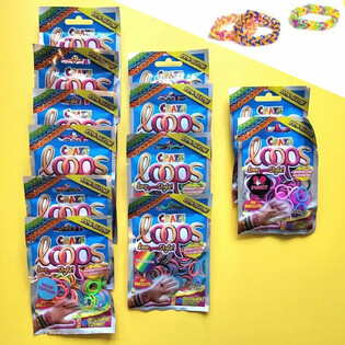 CRAZE LOOPS LOOM - BUSTINE SORPRESA - IN DISPLAY (12 pezzi)