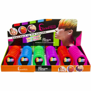 GESSETTI PER CAPELLI - TEMPORARY HAIR CHALK - COLORI MISTI (48 pz.)