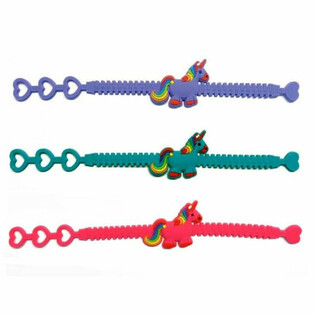 Braccialetti Unicorno in Silicone (12 pz.) - Colori Misti
