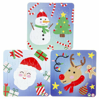 Puzzle di Natale 14x14 cm (50 pz.)