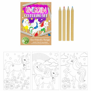Set da Disegno Unicorno ECO-SOSTENIBILE (25 pezzi)