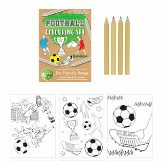 Set da disegno calcio ECO FRIENDLY (25 pezzi)