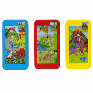 Puzzle a Scorrimento Dinosauro - 8x16 cm