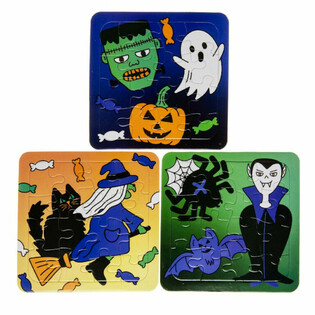 Puzzle di Halloween Misti - 14 x 14 cm (50 pz.)