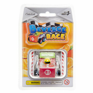 AUTO DA CORSA PULLBACK - BEVERAGE RACE CAR (12 Pezzi)
