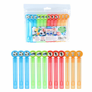 Bolle di Sapone Calciatori Colorati