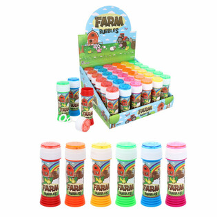 Bolle di Sapone Animali della Fattoria con Gioco di Pazienza (36 pz)