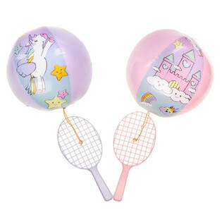 Racchetta Paddle con Pallina - Unicorno (12 pz.)