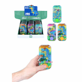 GIOCO D'ACQUA CELLULARE - DISPLAY DINOSAURO (24 PEZZI)