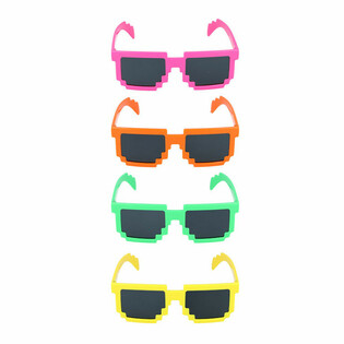 OCCHIALI DA SOLE PIXEL - BAMBINI (12 pz.)