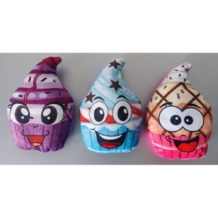 CUPCAKE DI PELUCHE - COLORI MISTI (24 pz)