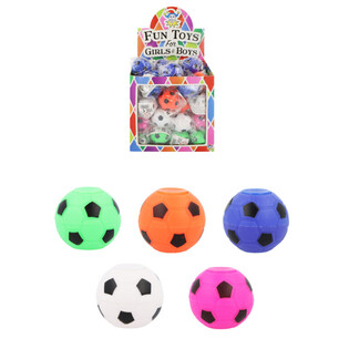 SPINNER A FORMA DI PALLONE DA CALCIO IN DISPLAY (64 pz.)