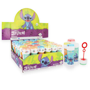BOLLE DI SAPONE STITCH - 60ML - IN DISPLAY (36 pz.)