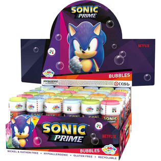 Bolle di Sapone SONIC - 60ml - Display (36 pz.)