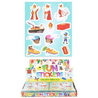 FUN STICKERS – MODELLO: SINTERKLAAS (120 pz.)