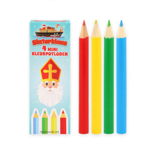 Matite colorate Sinterklaas (San Nicola) 4 pezzi in display (120 pz.)
