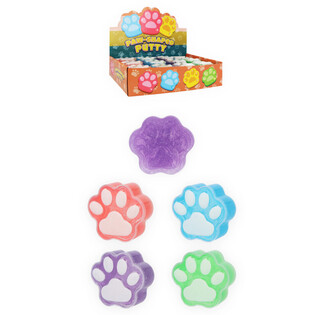 Slime a Forma di Zampa di Cane - Paw Shaped Putty (24 pezzi)