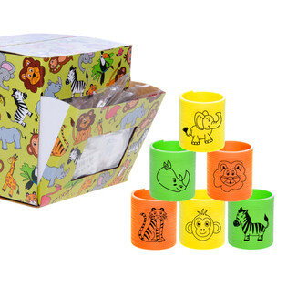 Molle a Spirale Animali della Giungla (Espositore 60 pz.)