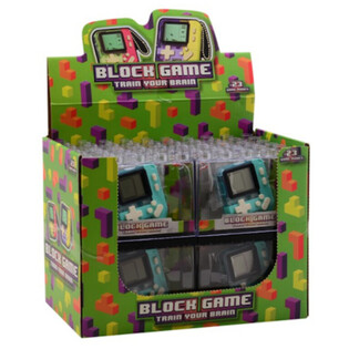 CONSOLE PER VIDEOGIOCHI A BLOCCHI - COLORI MISTI - IN DISPLAY (12 pz)