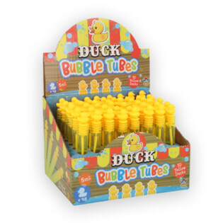 Bolle di Sapone a Tubo Paperelle - 5ml - in Display (48 pz.)