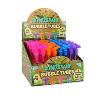 Bolle di Sapone a Tubo Dinosauro 5ml (48 pezzi)