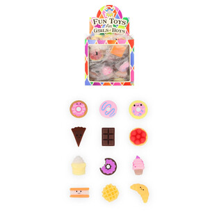 SQUISHY DESSERT DA PESCA DI BENEFICENZA - IN DISPLAY (84 pz.)