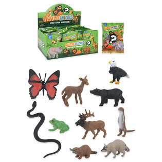 Buste Sorpresa Animali Selvaggi in Display (60 pz)