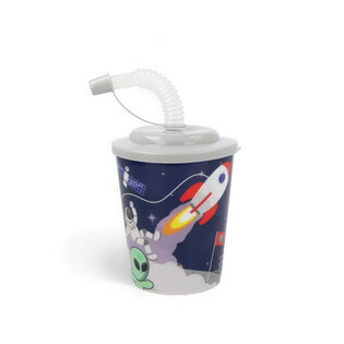BICCHIERE / COPPA GELATO CON CANNUCCIA – SPAZIO (12 pz.)