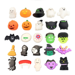 MIX FIGURE SQUISHY HALLOWEEN IN SECCHIELLO (25 pz.)