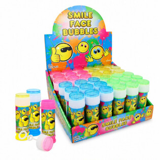 BOLLE DI SAPONE - SMILEY - 50ML IN DISPLAY (36 pz.)