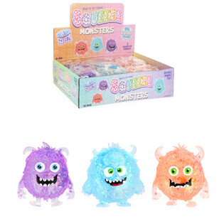 MOSTRI ANTISTRESS SQUEEZE - COLORI MISTI - IN DISPLAY (12 pz.)