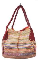 Art.nr: 97718B - B-FAIR Borsa Broccato Grande Rossa (1 pz)