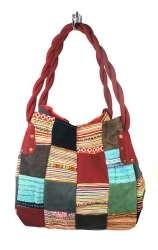 Borsa Patchwork B-FAIR Piccola Rossa