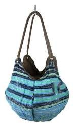 Borsa Pouche B-Fair Marrone/Blu (1 pz)