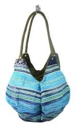 Art.n.: 97732B - B-FAIR Borsa Pouche Verde/Blu (1 pz)