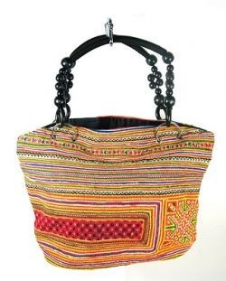 Borsa con perline B-FAIR Nero (1 pz)