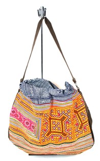 Borsa Saddle in Denim B-FAIR - Jeans (1 pz)