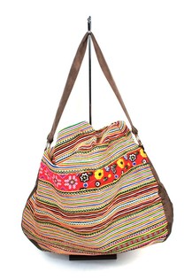 Borsa a Spalla B-Fair Saddle Arancione/Verde (1 pz)