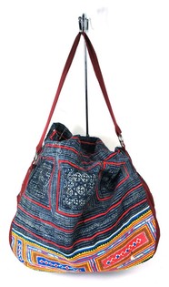 Borsa a sella in denim B-FAIR fatta a mano (1 pz)
