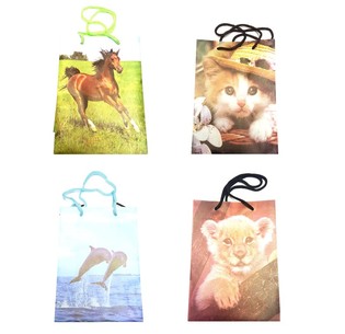 SACCHETTI DA IMBALLAGGIO MIX ANIMALI - 12x17,5 (12 pz)