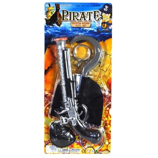 SET DA PIRATA SU CARD MODELLO 4 (6 pz.)