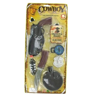 Set da Cowboy su Scheda - Modello 3 (6 pz.)