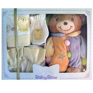 Set Regalo Baby Bow - Orsetto (4 pezzi)