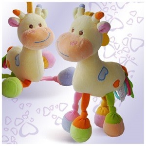BABY BOW Peluche - Giraffa