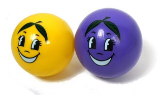 2 palline buffe in rete (12 pz.)